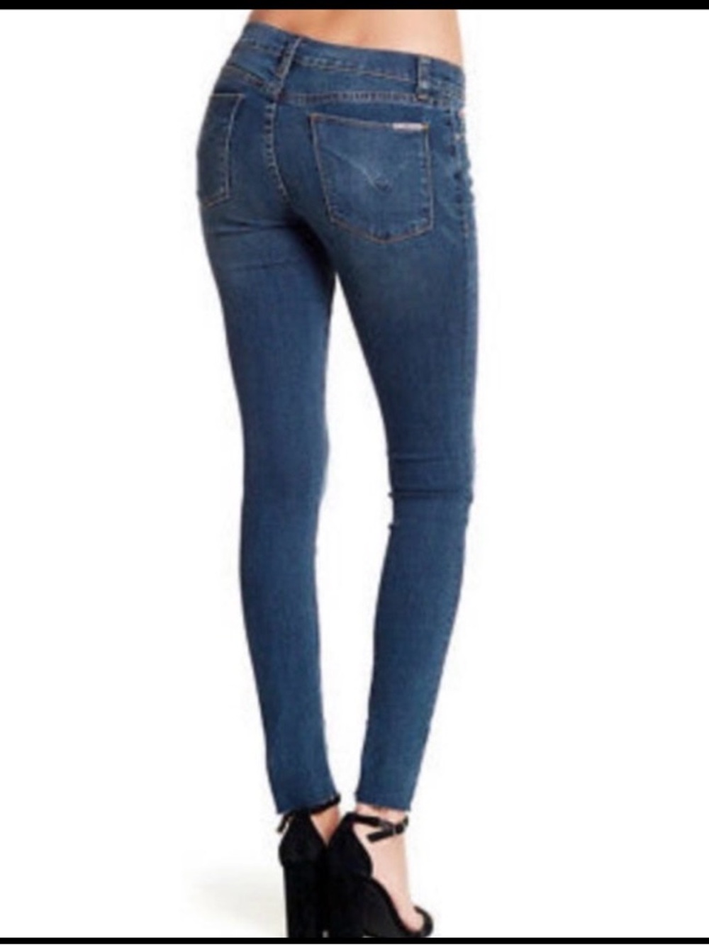 Hudson Krista Super Skinny Ankle Jeans mid rise size 27 comfy cute BTS stylish